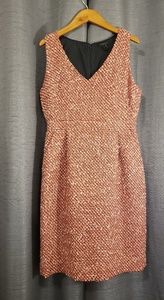 Red Tweed J. Crew Dress